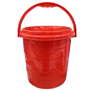 Ведро 10 л с крышкой  (Уз)